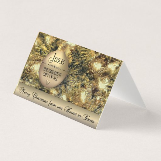 イエス – 素晴らし全ての賜物 – 空白の (正面)