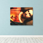 イエス – 聖なるハート キャンバスプリント (インサイチュ (ウッドフロア))