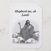 イエス、良き羊飼い、羊 シーズンカード (正面/裏面)