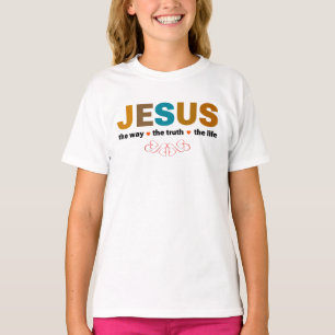 イエス。道、真実、人生。 Tシャツ