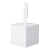 イエス 鉄道チケット 旅 イエス 鉄道チケ キューブオーナメント (正面アングル)