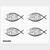 イエス 長方形シール (シート)