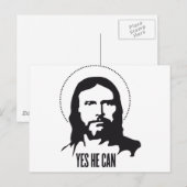 イエス・yesは彼ができる ポストカード (正面/裏面)