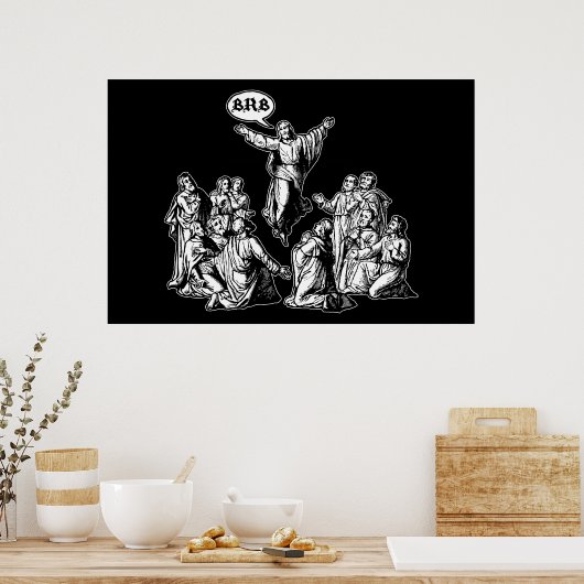 イエスBRBロール ポスター (キッチン)