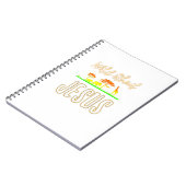 イエスVbsメンズウィメンズキッズワイルドイエスキリスト ノートブック (左側)