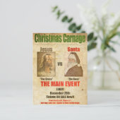 イエスvsサンタ シーズンポストカード (スタンド正面)