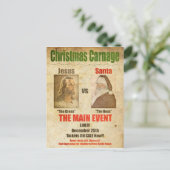 イエスvsサンタ シーズンポストカード (スタンド正面)