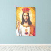 イエズキングキャンバスプリント キャンバスプリント (インサイチュ (ウッドフロア))