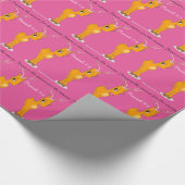 イエズシーズンガールトナカイ ラッピングペーパー (角)