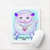 イエズスがあなたを愛する名前をカスタムするマウスパッド マウスパッド (マウス)