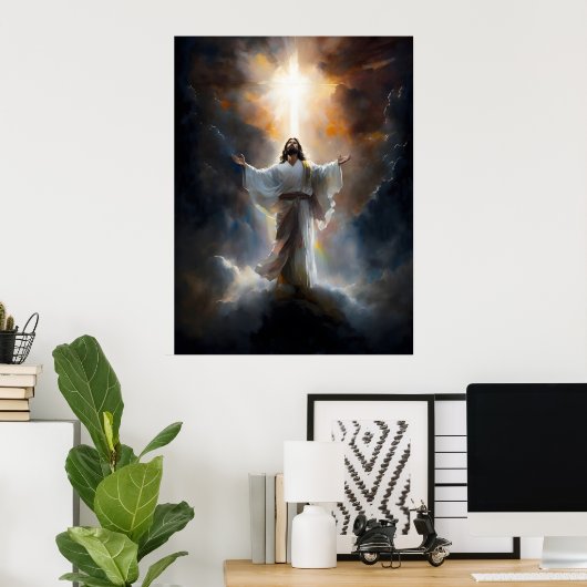 イエズスが天国へ ポスター (ホームオフィス)