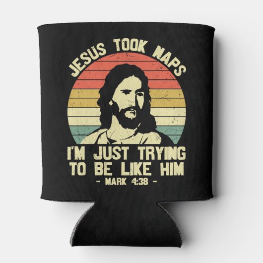 イエズスが昼寝マーク438 缶クーラー (裏面)