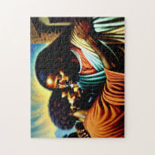 イエズスが盲人のパズル ジグソーパズル (縦)