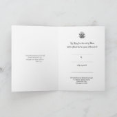 イエズスのためのカトリック追悼ミサ カード (内部)