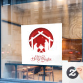 イエズスのオホーリーナイト誕生 ウィンドウサイン (カフェ窓)