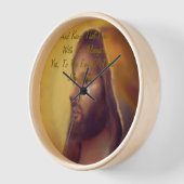 イエズスのキリスト 壁時計 (傾斜)