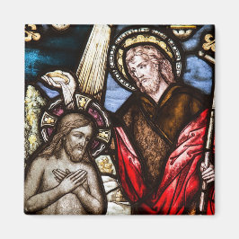 イエズスのクリスマスのステンドグラスのクリスマスマグネット マグネット