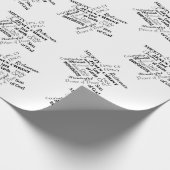 イエズスのクリスマスのラッピング紙 ラッピングペーパー (角)