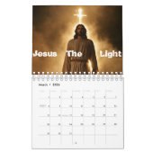 イエズスのテーブルのある年 カレンダー (3月 2026)