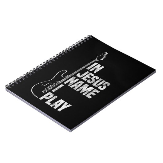 イエズスの名で私はギタ遊ーのクリスチャンギタープレイ ノートブック (左側)