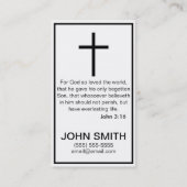 イエズスの名刺について話そう コーリングカード (裏面)