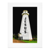 イエズスの名前を持つ灯台ファインアート写真 フォトプリント (正面)