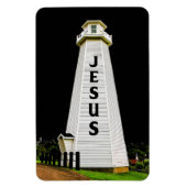 イエズスの名前を持つ灯台ファインアート写真 マグネット (縦)