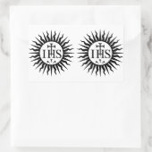 イエズスの四つの会(Jesuits) 長方形シール (バッグ)