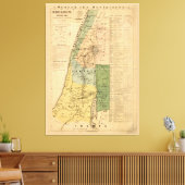 イエズスの地図(1881) キャンバスプリント (インサイチュ (リビング))
