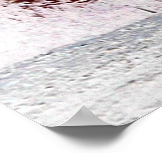 イエズスの塗り壁のポスターアート ポスター (角)