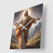 イエズスの壁時計 スクエア壁時計 (傾斜)