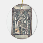 イエズスの子供との守護天使 セラミックオーナメント (左)