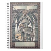 イエズスの子供との守護天使 ノートブック (正面)