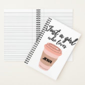 イエズスの日記を愛する女の子 ノートブック (内側)