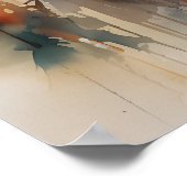 イエズスの笑顔のアートポスター ポスター (角)