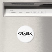 イエズスの魚(マグネットブラック) マグネット (インサイチュ (食洗機))