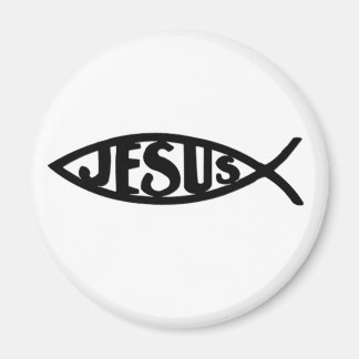 イエズスの魚(マグネットブラック) マグネット