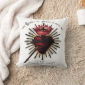 イエズスアメリカンモジョピローズのハート クッション (ブランケット)