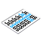 イエズスクリスチャン神イースター春サマーカラー ノートブック (左側)