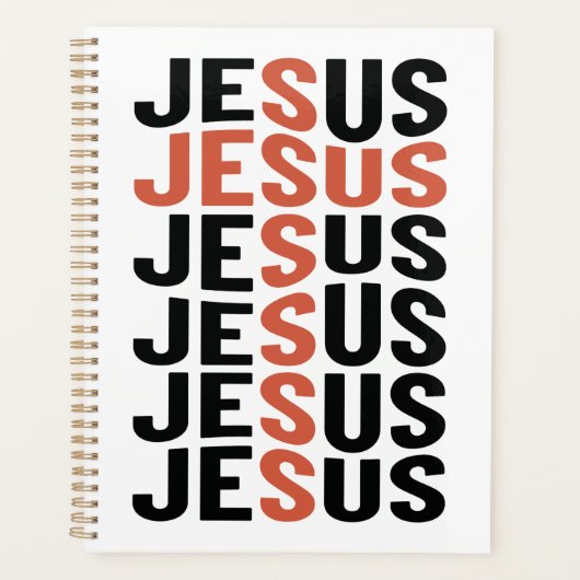 イエズスクリスチャン神イースター春サマーカラー プランナー手帳 (正面)