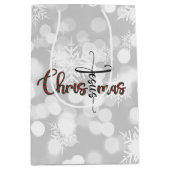 イエズスクリスマス抱き枕 ミディアムペーパーバッグ (正面)