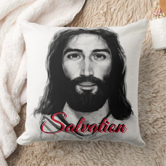イエズスサスペリズコットン装飾用クッション クッション (ブランケット)