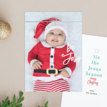 イエズスシーズン写真クリスマスカード