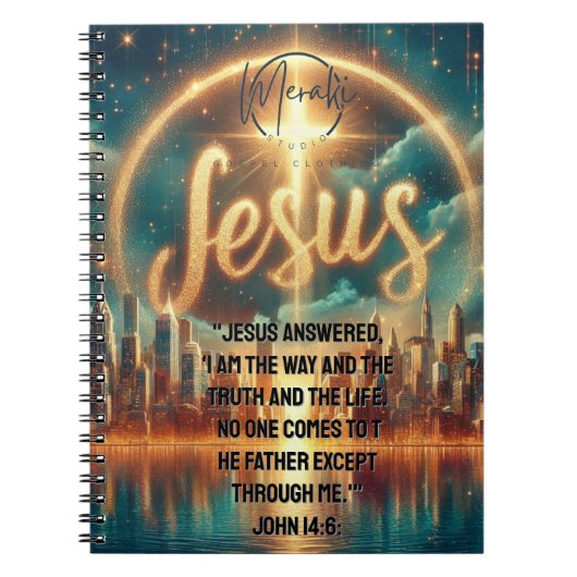 イエズススパイラル写真帳 ノートブック (正面)