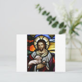 イエズスズザグッドシェパードポートレート ポストカード (スタンド正面)