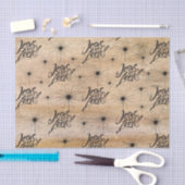 イエズスズリスクリスチャンレタリングウッド 薄葉紙 (クラフト)