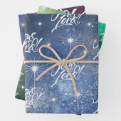 イエズスズリスクリスマスクリスチャンレタリング宇宙 ラッピングペーパーシート (インサイチュ)