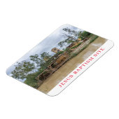 イエズスバプティスサイトビュー冷蔵庫用マグネット マグネット (左側)