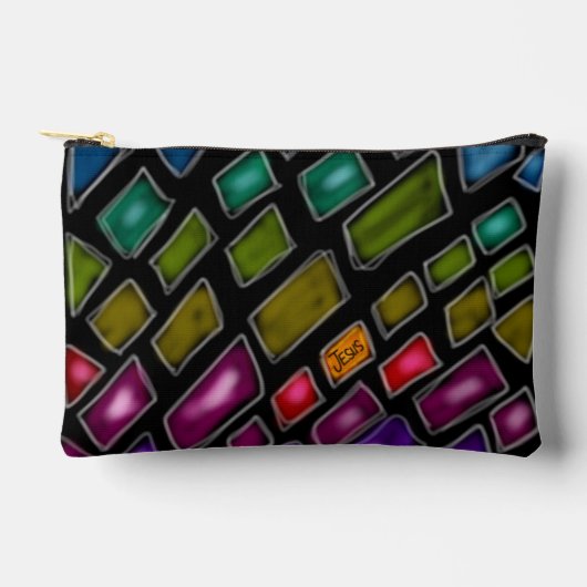 イエズスペクトラムオブライト名前をカスタムする アクセサリーポーチ (正面)