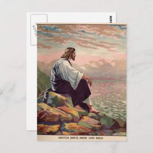 イエズスマイークとマイルド ポストカード (正面/裏面)